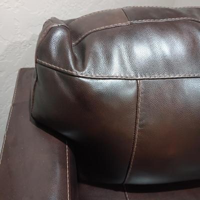 NEW W/TAGS ASHLEY FURNITURE CHOCOLATE BROWN HIDE A BED SOFA