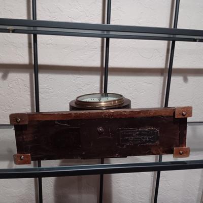 ANTIQUE TAMBOUR NO 17 NEW HAVEN CLOCK CO. MANTEL CLOCK