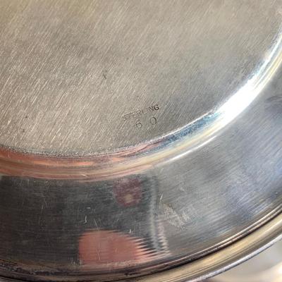 Stack of TWELVE Sterling 6” Plates