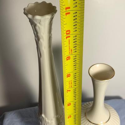 TWO Lenox Bud Vases
