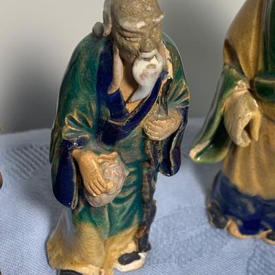 Asian Mudmen Figurines