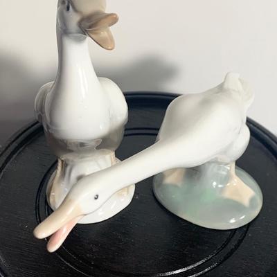 Lladro Goose & Duck Figurines