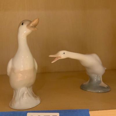 Lladro Goose & Duck Figurines