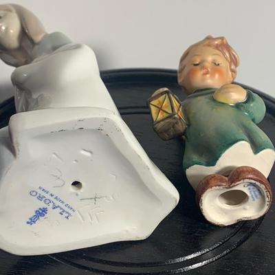 Lladro & Hummel Angel & Nativity Mary