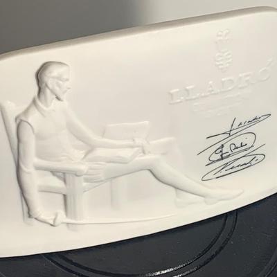 Signed Lladro Display Piece Don Quixote