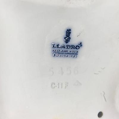 Lladro Figurine - Child With Dog & Puppies