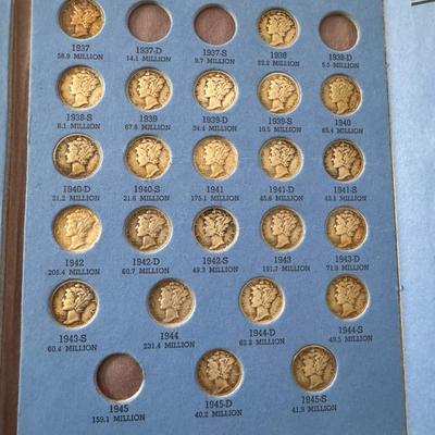 Mercury Dime Collection #3
