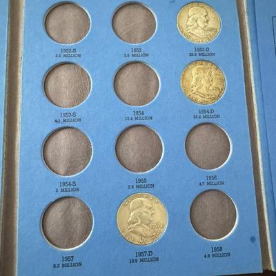 Ben Franklin Half Dollars