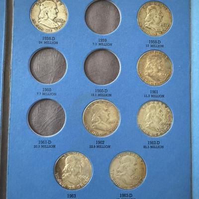 Ben Franklin Half Dollars