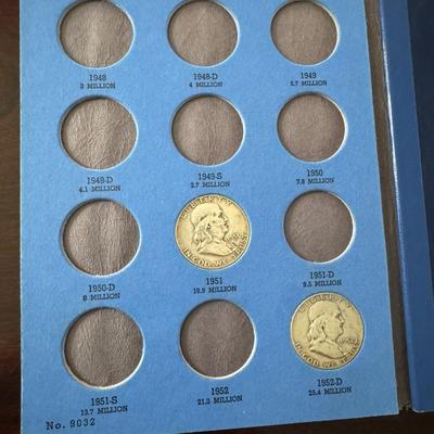Ben Franklin Half Dollars