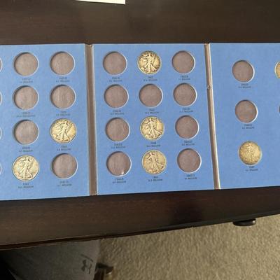 Walking Liberty Half Dollar Coins