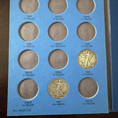 Walking Liberty Half Dollar Coins