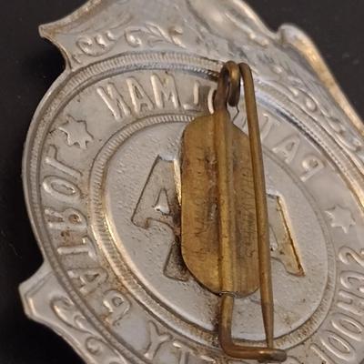 Vintage AAA School Safety Patrolman's Badge