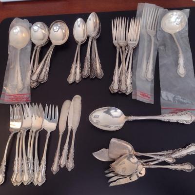 Vintage Reed & Barton Sterling Silver Flatware Set (See all Pictures) 50 pcs 1800 grams