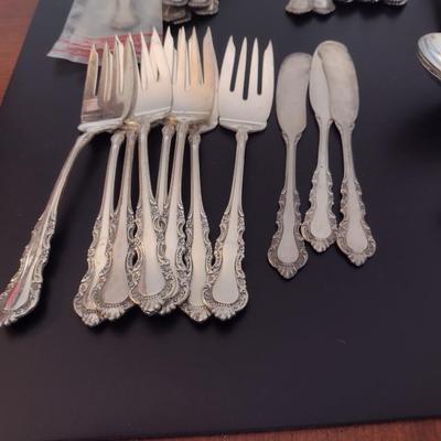 Vintage Reed & Barton Sterling Silver Flatware Set (See all Pictures) 50 pcs 1800 grams