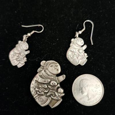 The Storyteller Southwest Jewelry Matched Set