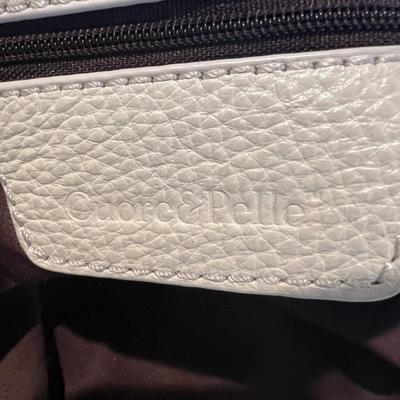 Leather Cuore & Pelle Purse Shoulder Bag w Dustbag
