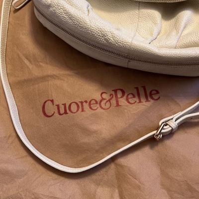 Leather Cuore & Pelle Purse Shoulder Bag w Dustbag