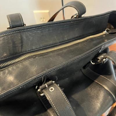 Coach Leather Tote Shoulder Bag Purse