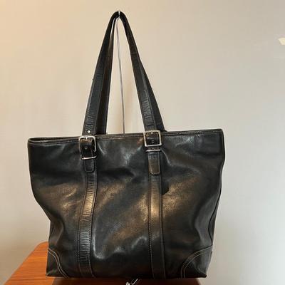 Coach Leather Tote Shoulder Bag Purse