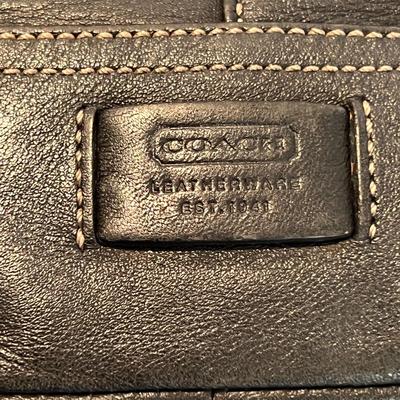 Coach Leather Tote Shoulder Bag Purse