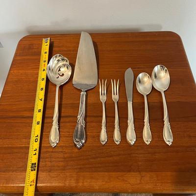 International Sterling Rhapsody Flatware Set 70 Pc. 2548 g.