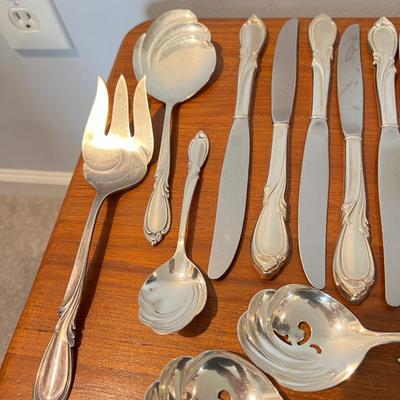 International Sterling Rhapsody Flatware Set 70 Pc. 2548 g.