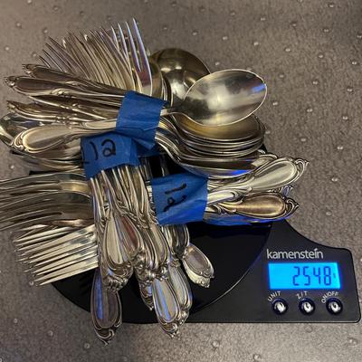 International Sterling Rhapsody Flatware Set 70 Pc. 2548 g.