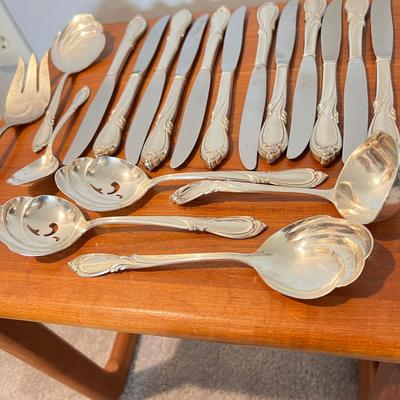 International Sterling Rhapsody Flatware Set 70 Pc. 2548 g.