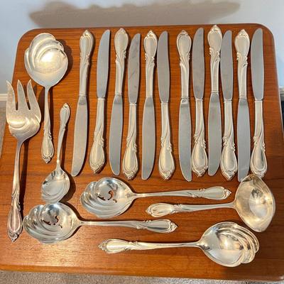 International Sterling Rhapsody Flatware Set 70 Pc. 2548 g.