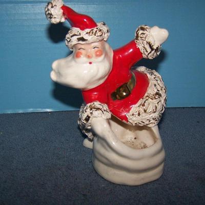 LOT 4 GREAT MCM BETTY LOU NICHOLS SANTA PLANTER