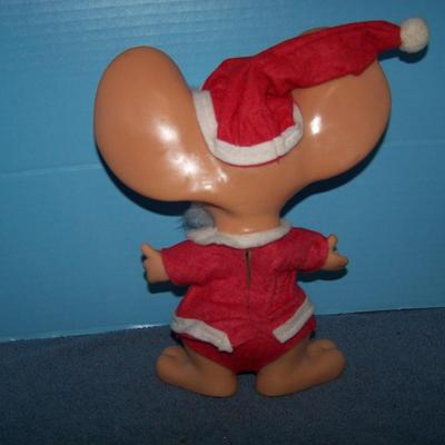 LOT 16 GREAT 1970 SANTA CLAUS MOUSE BANK--WEBSTER CITY IA
