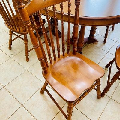 Kitchen Table and Six Chairs