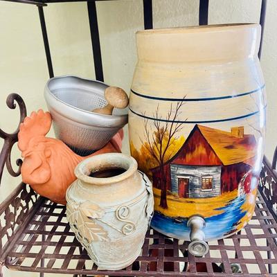 Water Jug Shelf Lot