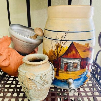 Water Jug Shelf Lot