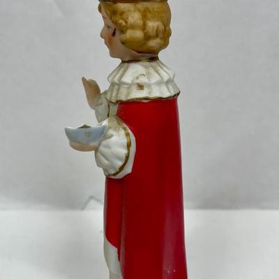Vintage Infant Jesus of Prague Statue ArtMark 8 inches Tall