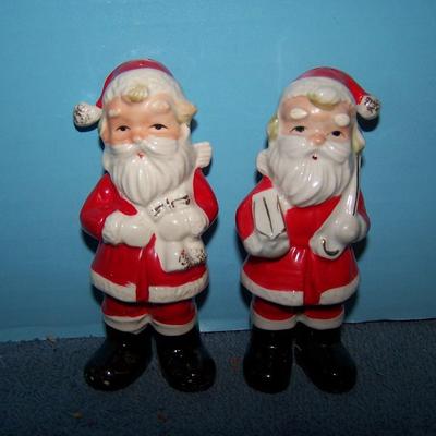 LOT 23 GREAT MCM SANTA CHRISTMAS SHAKERS--JAPAN