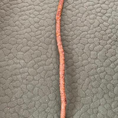 Hand carved alligator walking stick