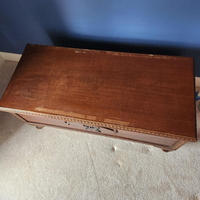 Vintage Hargrave Cedar Chest Co. Red Cedar Chest Chatham Va. 39x18x18