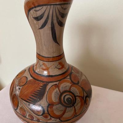 Mexican painted pitcher