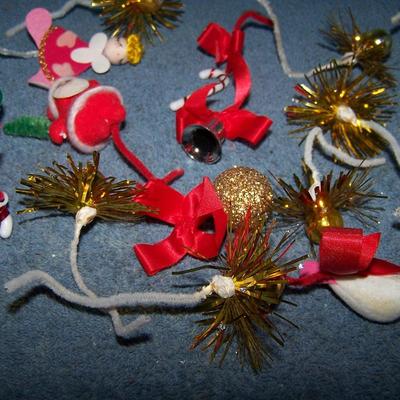 LOT 37 ADORABLE VINTAGE MCM CHRISTMAS MINIS