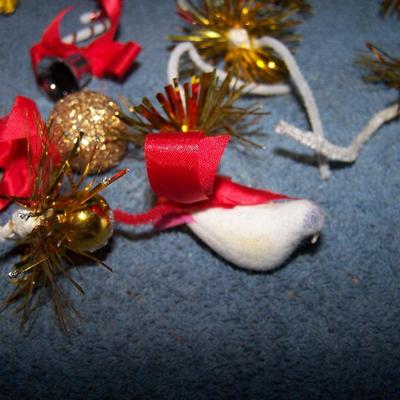 LOT 37 ADORABLE VINTAGE MCM CHRISTMAS MINIS