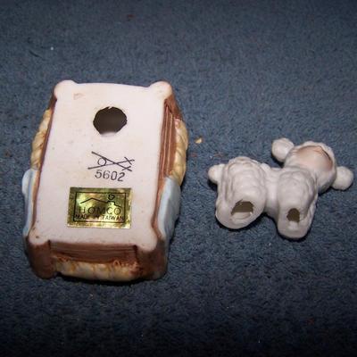 LOT 39 LOVELY COLLECTABLE NATIVITY FIGURINES HOMCO 5602