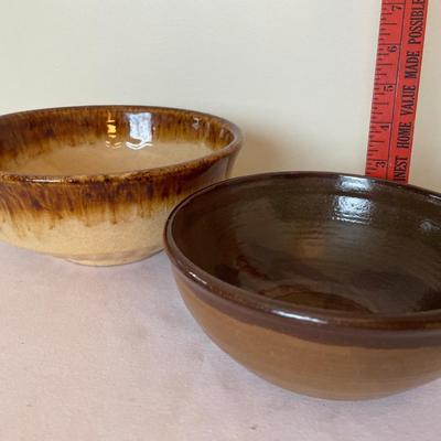 Roseville & Goeltsch Pottery bowls