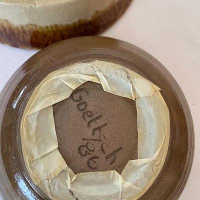 Roseville & Goeltsch Pottery bowls