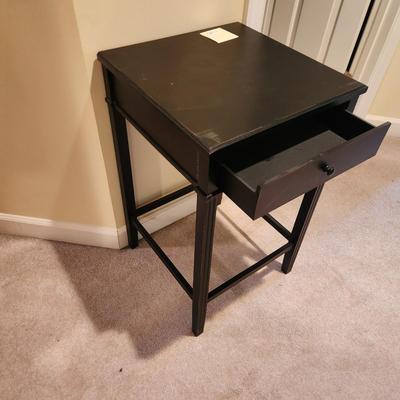 Side Table with Drawer 18x18x30