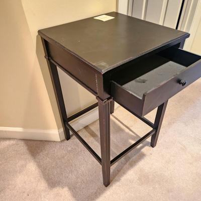 Side Table with Drawer 18x18x30