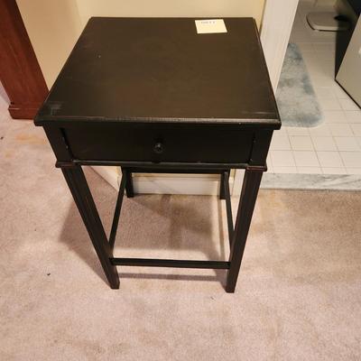 Side Table with Drawer 18x18x30
