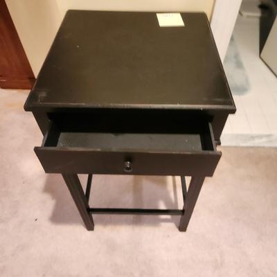 Side Table with Drawer 18x18x30