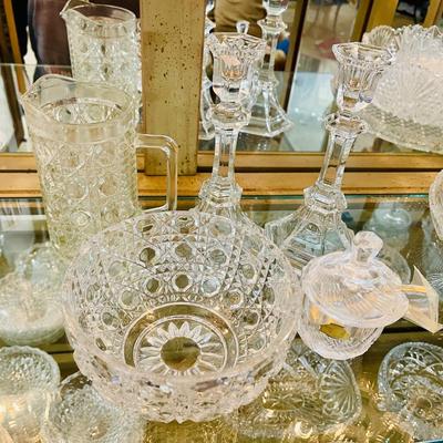 China Hutch w/ Crystal